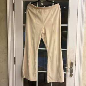 Velour yoga pants
